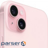 Смартфон APPLE iPhone 15 256GB Pink (MTP73RX/A)