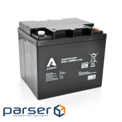 Акумулятор AZBIST Super GEL ASGEL-12400M6, Black Case, 12V 40.0Ah (196 x165 x (ASGEL-12400M6 Black