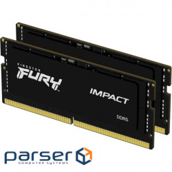 Memory module KINGSTON FURY Impact SO-DIMM DDR5 6400MHz 32GB Kit 2x16GB (KF564S38IBK2-32)