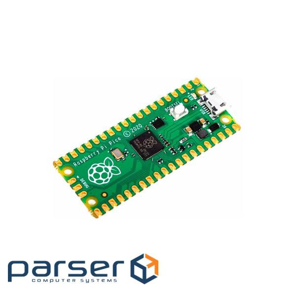 Додаткове обладнання для Мікро ПК Raspberry Pi Мікроконтролер Raspberry Pi Pico (SC0915) (SC0915)