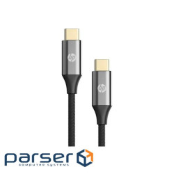 Дата кабель USB-C to USB-C 1.0m USB 3.1 PD 3A 60W HP (HP_DHC-TC109-1M)