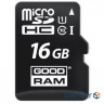 Карта пам'яті GOODRAM microSDHC 16GB UHS-I Class 10 (M1A0-0160R12)
