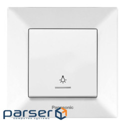 Кнопка виклику Panasonic Arkedia Slim, біла (WNTC00192WH-UA) (WNTC00192WH-UA)