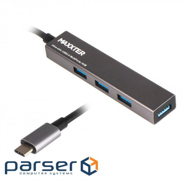 USB хаб MAXXTER HU3C-4P-02