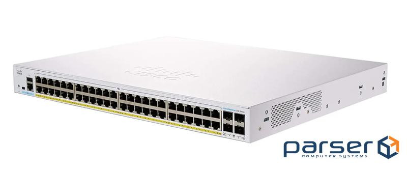 Комутатор Cisco CBS350-48P-4G-EU