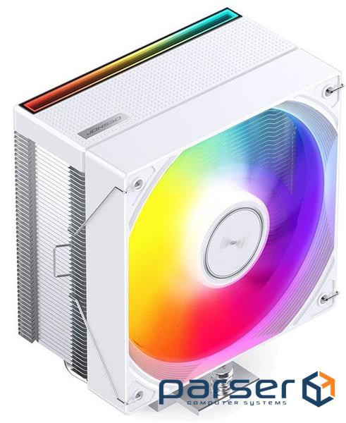 Процесорний кулер JONSBO CB40 White (120mm/4pin/1800RPM/35.4Dba/4 тепл. трубки)