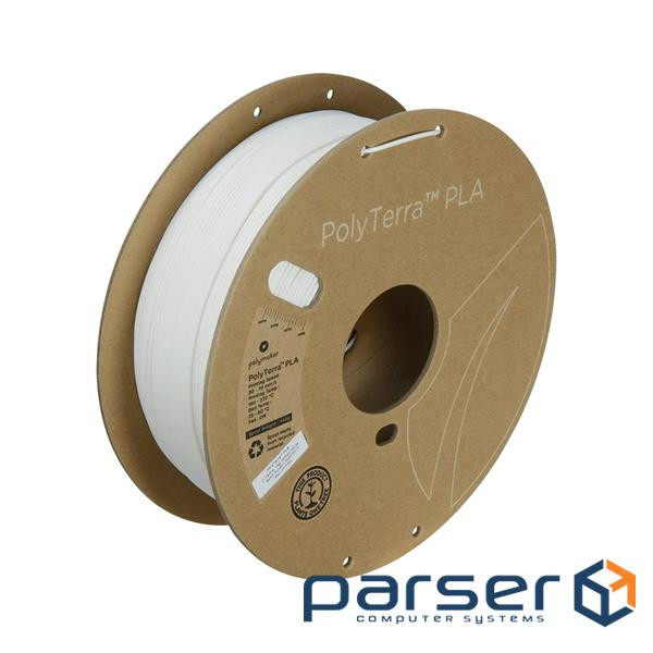 Пластик для 3D-принтера Polymaker PLA PolyTerra 1,75mm 1kg COTTON WHITE (PM70822)