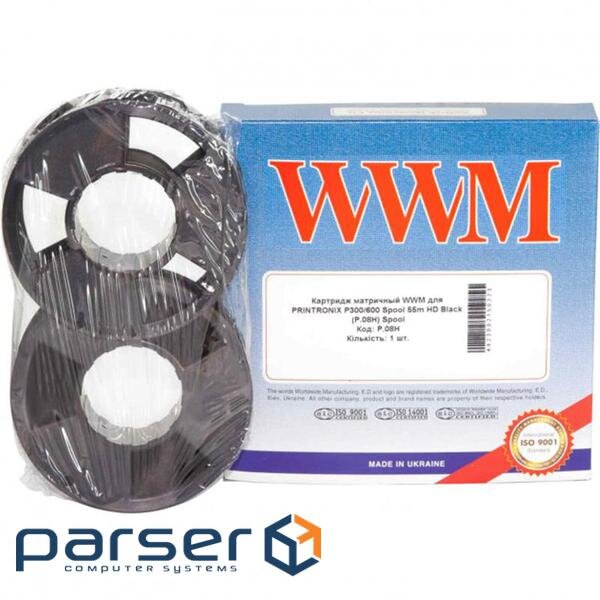 Картридж WWM PRINTRONIX P300/600 Spool 55m HD (P.08H)