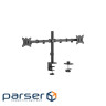 Кріплення настільне для 2-х моніторів HISMART HS082406 17"-32" Black