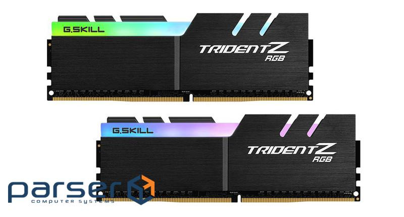 Модуль пам'яті G. SKILL Trident Z RGB DDR4 3600MHz 16GB Kit 2x8GB (F4-3600C18D-16GTZRX)