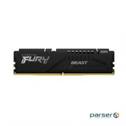 Модуль пам'яті KINGSTON FURY Beast DDR5 6000MHz 64GB Kit 2x32GB (KF560C40BBK2-64)