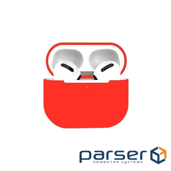 Чохол для навушників BeCover Silicon для Apple AirPods (3nd Gen) Red (707186)
