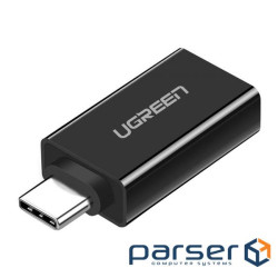 Перехідник OTG USB 3.0 AF to USB-C US173 black Ugreen (20808)