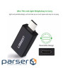 Перехідник OTG USB 3.0 AF to USB-C US173 black Ugreen (20808)