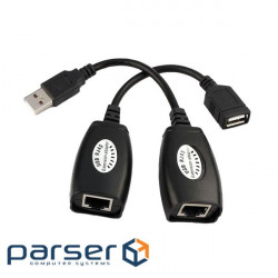 USB подовжувач по RJ45 кручений парі до 50м (21920)