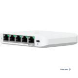 Ubiquiti 5-port 2.5G switch that can be powered with PoE or a USB-C adapter, 4x (USW-FLEX-2.5G-5-EU)