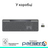 Клавіатура Logitech Slim Solar+ for Business Wireless/Bluetooth Graphite (920-013779)
