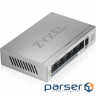 Network switch Cisco SG350X-48-K9-EU Тип - управляемый 3-го уровня, форм-фактор - в стойку, количество портов - 54, порты - SFP+, Gigabit Ethernet, комбинированный, возможность удаленного управления - управляемый, коммутационная способность - 176 Гбит/ с, размер таблицы МАС-адресов - 64000 Кб, корпус - Металический, 48x10/ 100/ 1000TX, 2хSFP+ ZyXel GS1005HP-EU0101F