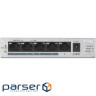 Network switch Cisco SG350X-48-K9-EU Тип - управляемый 3-го уровня, форм-фактор - в стойку, количество портов - 54, порты - SFP+, Gigabit Ethernet, комбинированный, возможность удаленного управления - управляемый, коммутационная способность - 176 Гбит/ с, размер таблицы МАС-адресов - 64000 Кб, корпус - Металический, 48x10/ 100/ 1000TX, 2хSFP+ ZyXel GS1005HP-EU0101F