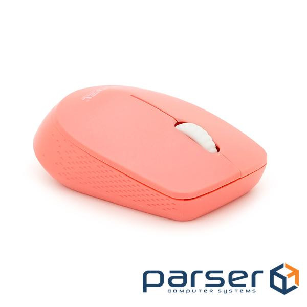 Миша бездротова JEDEL W690, 1000DPI, 2.4 GHz, 2xAA. 100x60x31 мм. Pink. Box