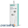 Навушники ColorWay 3.5 mm Wired Earphone UrbanBeat White (CW-WD03WT)
