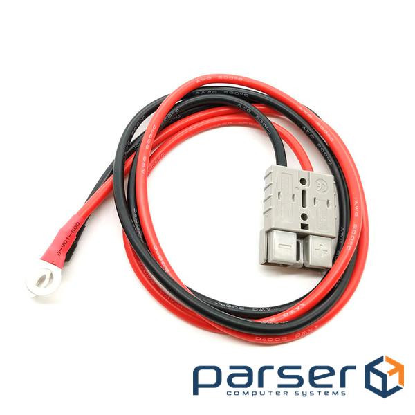 Силовий роз&apos,єм живлення SB Anderson 50А 600V з кабелем 12AWG 50см (YT-AN-50A+12AWG-50) (YT-AN-50A+12AWG-50)