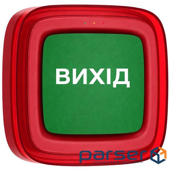 Извещатель Ajax EN54 FireProtect (Sounder/VAD) red пожарный светозвуковой "ВИХІД"