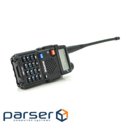 Бездротова рація Baofeng UV-5R-5W, корпус пластмас, частота 400-470MHz, Mix color, BOX