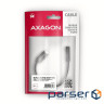 Адаптер AXAGON ADA-HC USB-C to Mini-Jack 3.5 mm HI-RES DAC, чорний