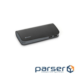 Батарея універсальна PLATINET 15000mAh Input 5V/2.1A, Output 5V/2.1A&1.0A, Black (PMPB15LB / 43674)