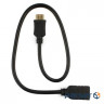 Кабель мультимедійний HDMI male to female 0.5m Cablexpert (CC-HDMI4X-0.5M)
