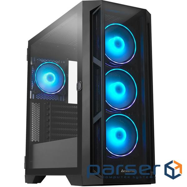 Корпус CHIEFTEC Apex GA-01B-TG-OP Black