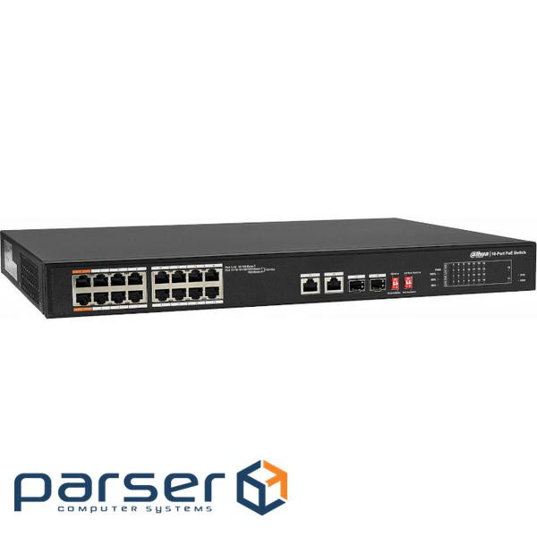 Комутатор DAHUA DH-PFS3218-16ET-135