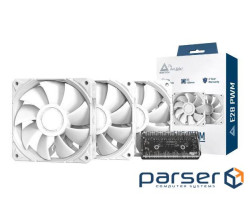 Набір із трьох вентиляторів для корпусу 120MM E28 3 PACK(W) MONTECH