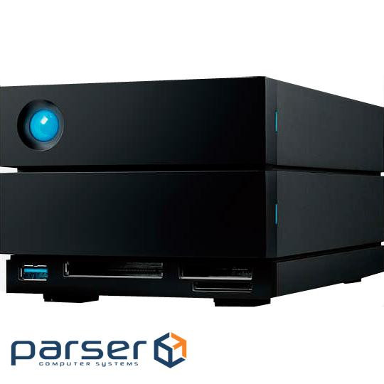 Портативний жорсткий диск LACIE 2big Dock Thunderbolt 3 20TB TB3/USB3.2 Black (STLG20000400)