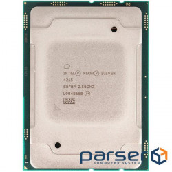 Процесор серверний INTEL Xeon Silver 4215 8C/16T/2.50GHz/11MB/FCLGA3647/TRAY (CD8069504212701)