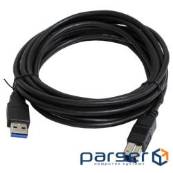 Кабель USB 3.0 - USB BM 3 м Patron Black (PN-AMBM-USB3-30)