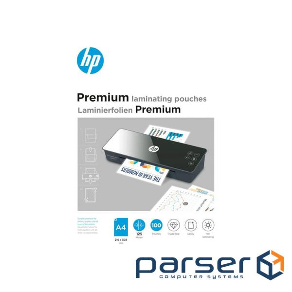 Плівка для ламінування HP Premium Laminating Pouches, A4, 250 Mic, 216x303, 50 pcs (9125) (838149)