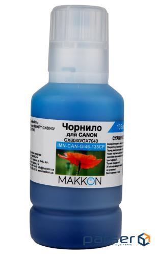 Чорнило Makkon Canon GI-46 135 мл cyan pigment (IMN-CAN-GI46-135CP)