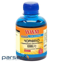 Чорнило WWM Epson L8050/L18050 200г Cyan (E88/C)