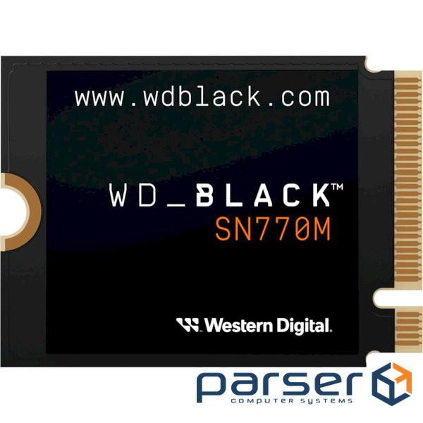 SSD диск WD Black SN770M 500GB M.2 NVMe (WDS500G3X0G)