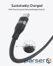 кабель ANKER USB-C to USB-C - 1.8m 240W Upcycled-Braided (Чорний) (A82E2H12)