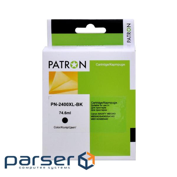 Картридж Patron Canon PGI-2400BK XL (9257B001) 2500 арк (PN-2400XL-BK)