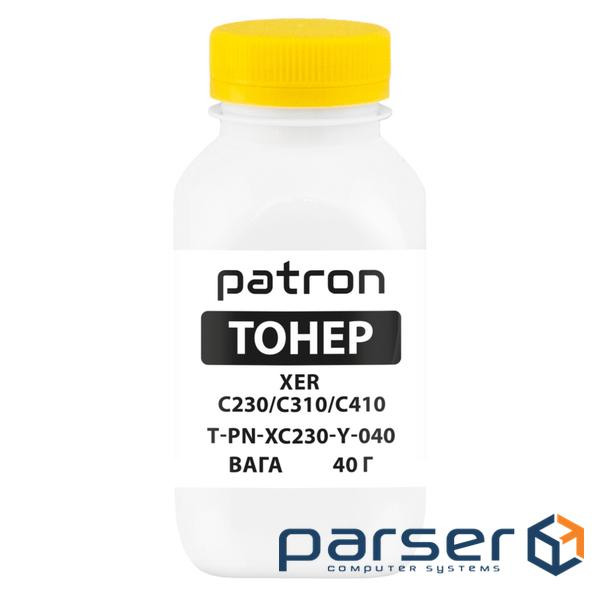 Тонер XER C230/C310/C410, 40 г, Yellow Patron (PN-XC230-Y-040)
