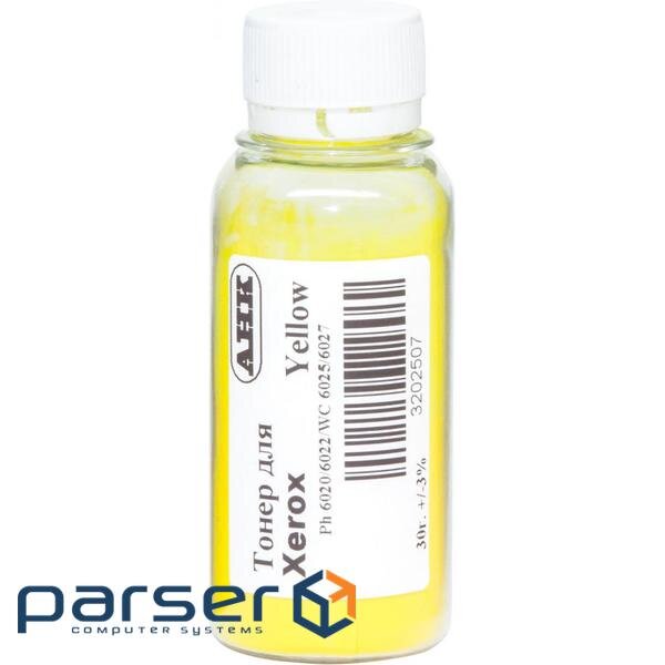 Тонер Xerox Ph6020/6022, 30г Yellow AHK (3202507)
