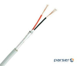 Кабель для сигналізації ALARM 2x0.22, мідний, багатожильний, з екраном. 100 м (ALARM2) (ALARM2)