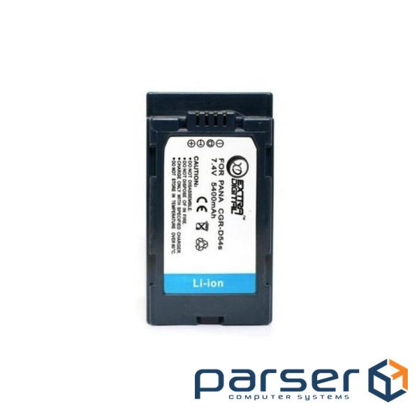 Акумулятор до фото / відео Extradigital Panasonic CGA-D54S (BDP2549)