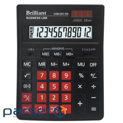 Калькулятор Brilliant CDB1201-RD (8853549)