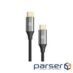 Дата кабель USB-C to USB-C 2.0m USB 3.1 PD 3A 60W HP (HP_DHC-TC109-2M)