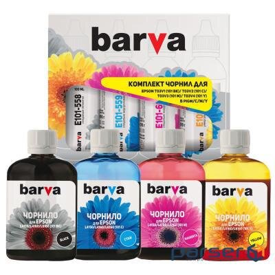 Чорнило Barva Epson L4150/L4160 B/C/M/Y (4х100 мл ) SET (E101-100-MP)